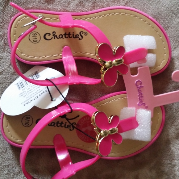 Chatties Butterfly Jelly Sandals - Picture 6 of 8